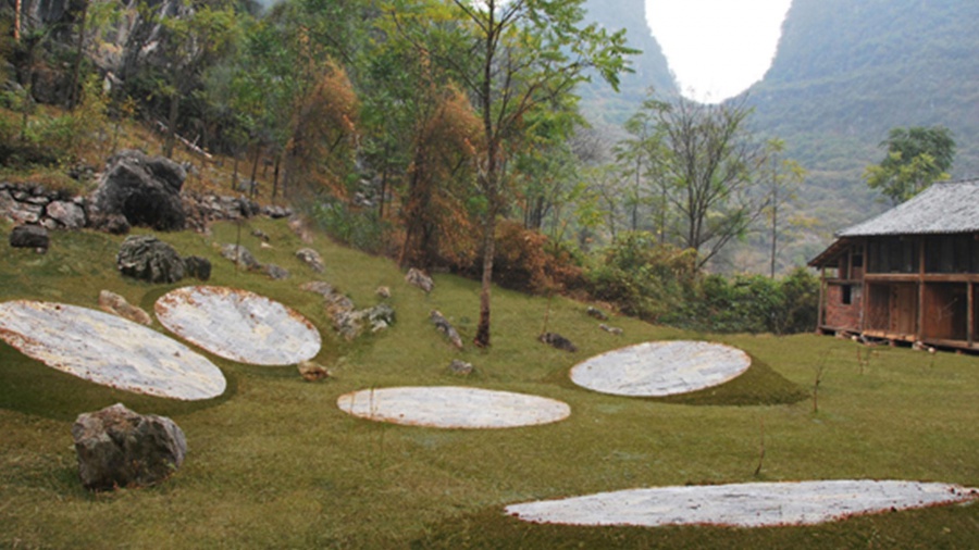 ​Instalação LandArt, China