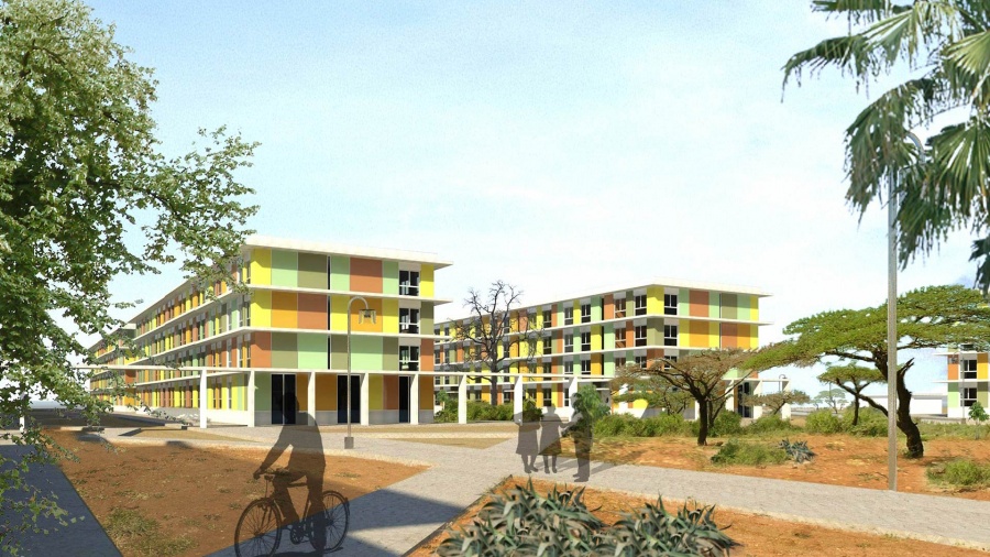 Urbanização Viana - Construção de Custos Controlados, Luanda